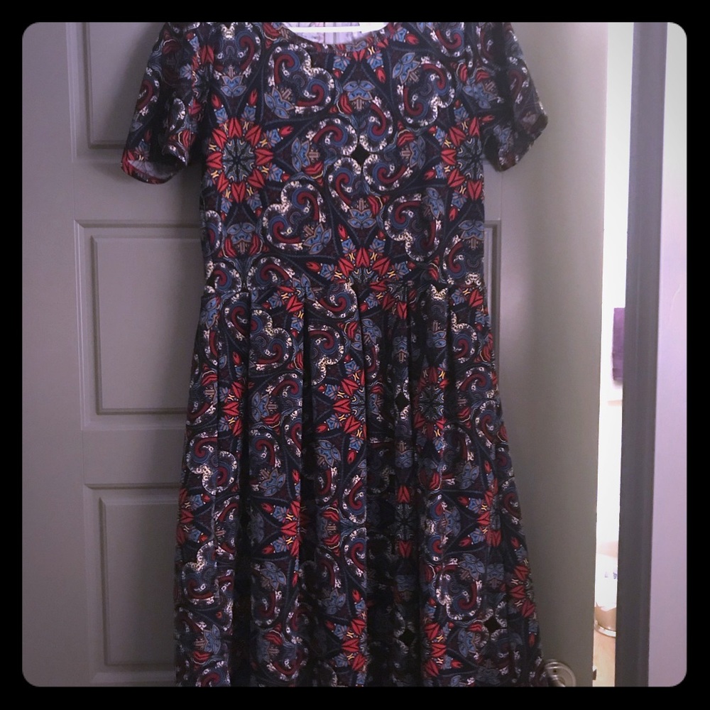 Short sleeve dress with pockets